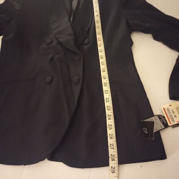 NWT Kasper double breasted black blazer - Picture 10 of 11
